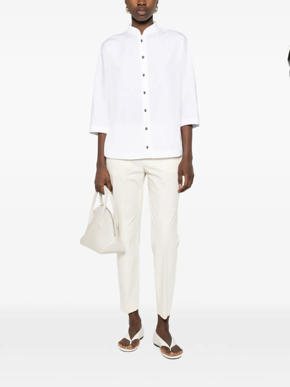 Giorgio Armani Button-up overhemd Wit