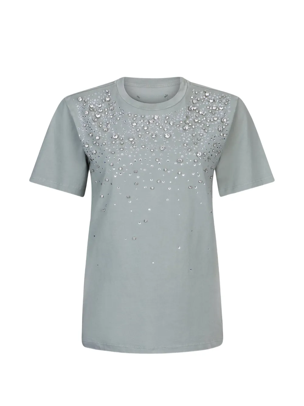 LIU JO embellished T-shirt - Grigio