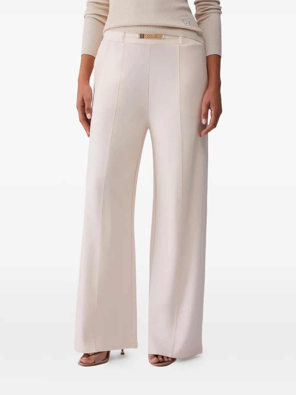  Liu Jo Wide-leg Trousers - Neutrals 