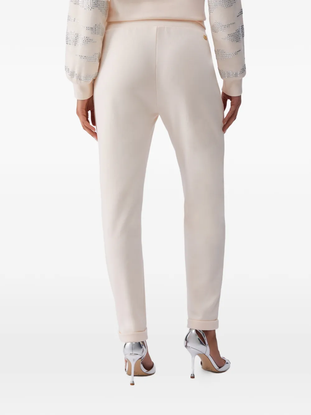 LIU JO Broek met elastisch trekkoord Beige