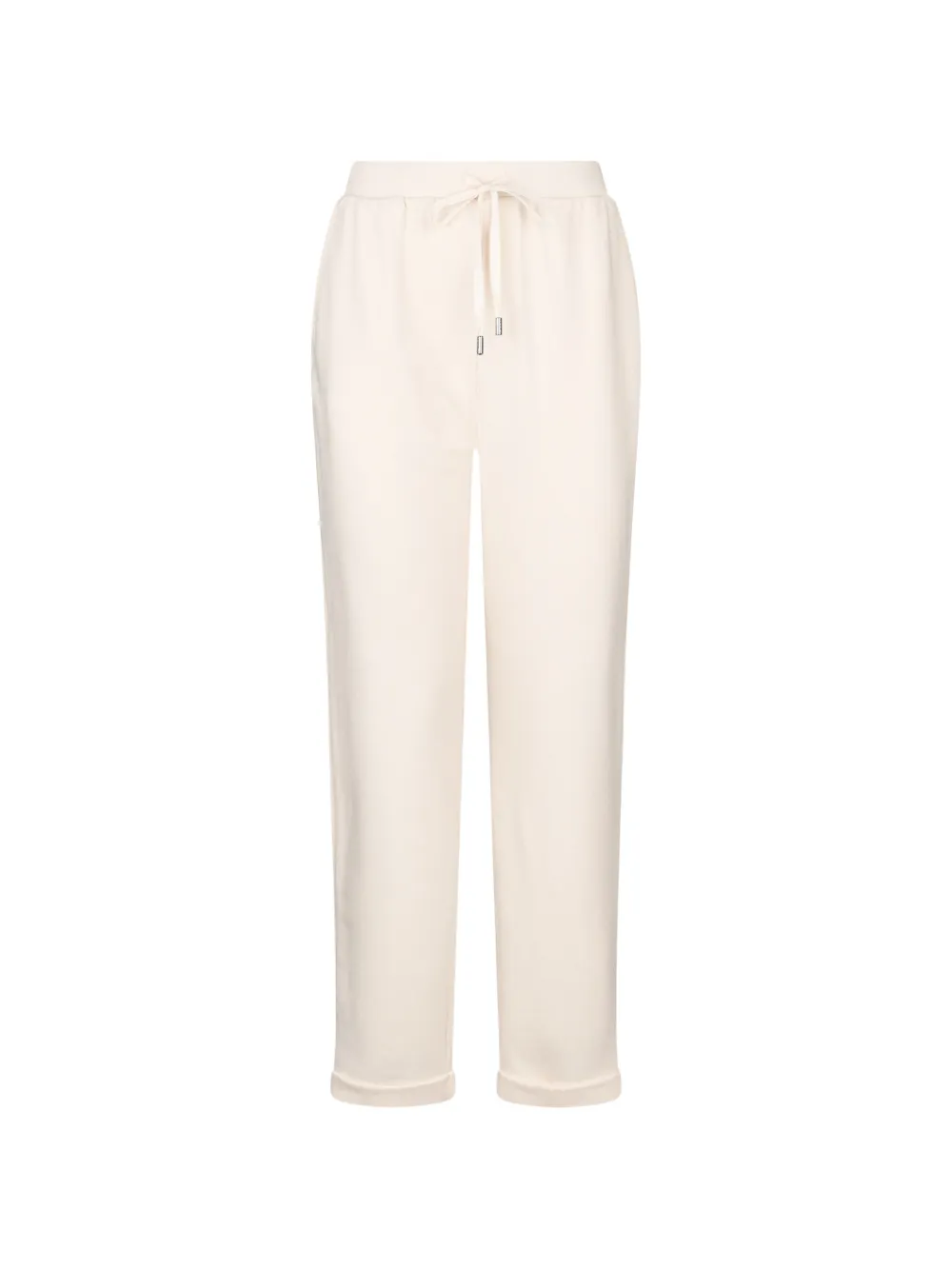 LIU JO elasticated drawstring trousers - Toni neutri