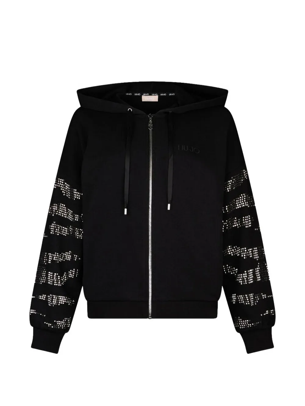 LIU JO appliqué-detail hoodie