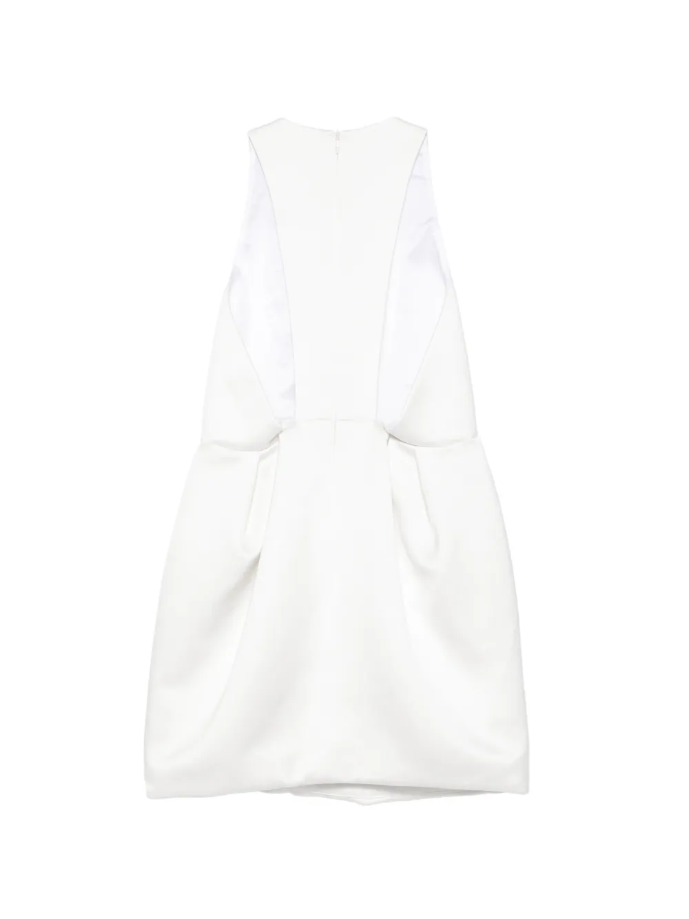 Elisabetta Franchi La Mia Bambina Geplooide jurk Wit