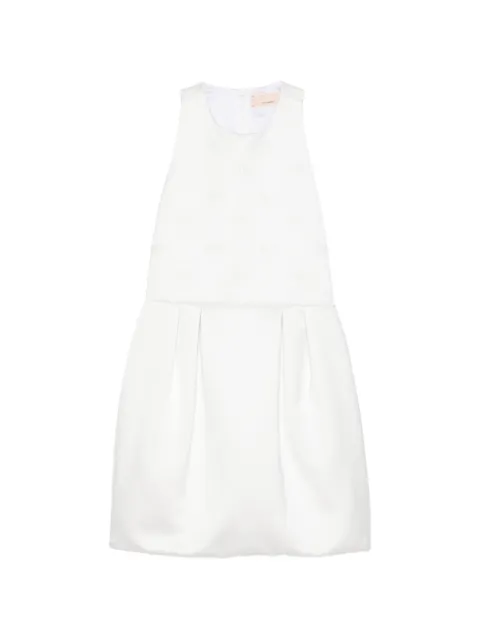 Elisabetta Franchi La Mia Bambina robe évasée à design plissé