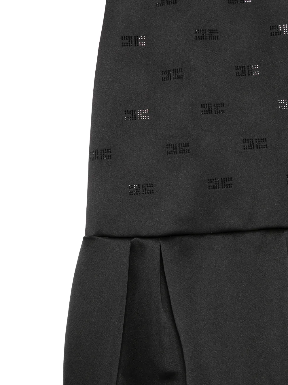 Elisabetta Franchi La Mia Bambina A-lijn jurk Zwart