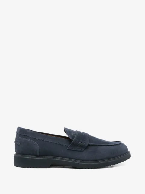 NERO GIARDINI mocasines penny de piel