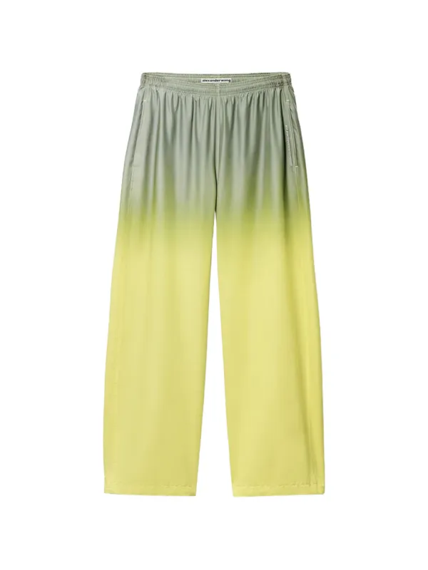 Alexander Wang Reflective Mid-rise Track Pants in Yellow