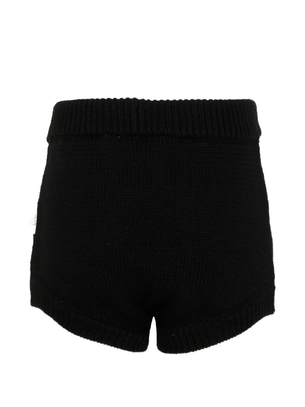 Douuod Kids logo-patch shorts - Nero