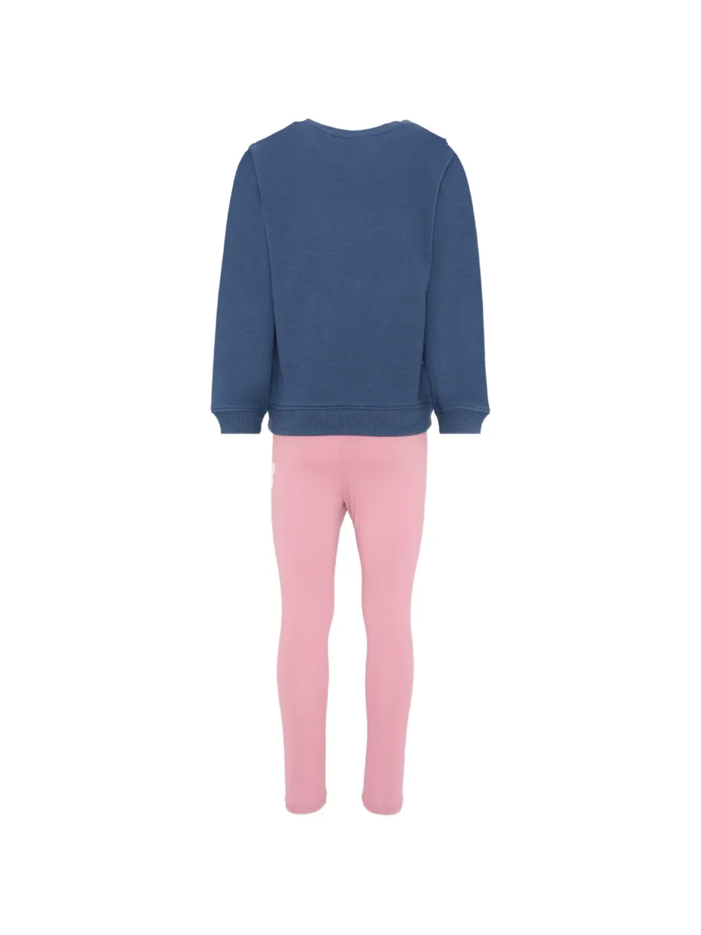 New Balance Kids Trainingspak met ronde hals en logodetail Roze