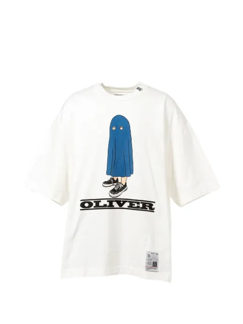 Maison MIHARA YASUHIRO Oliver printed half sleeve T-shirt