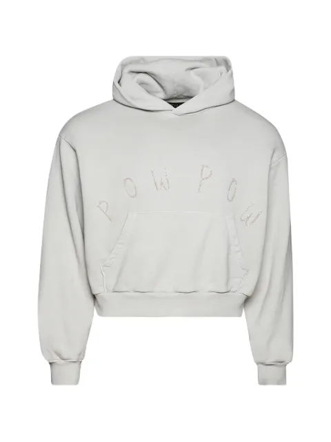 EARTHLING VIP text hooded sweatshirt