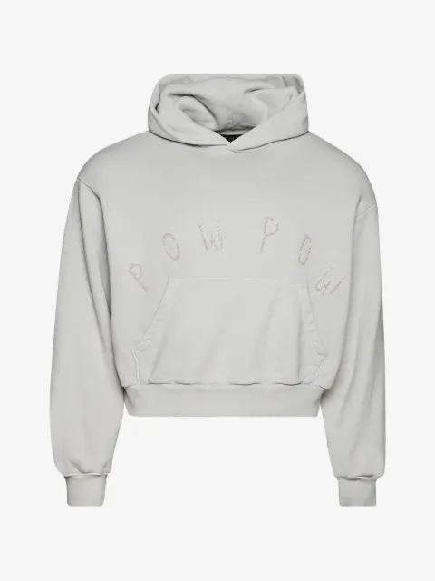 EARTHLING VIP text hooded sweatshirt
