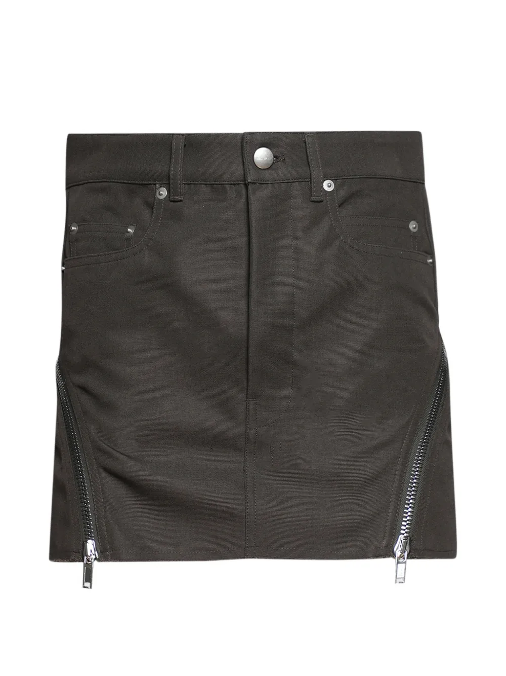 Rick Owens Minigonna Bolan Banana - Grigio