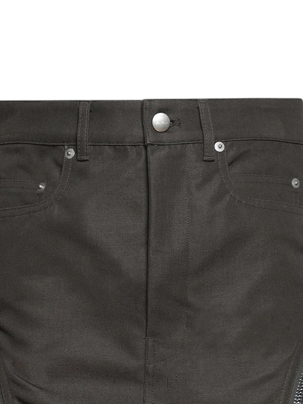 Rick Owens Bolan Banana mini-rok Grijs