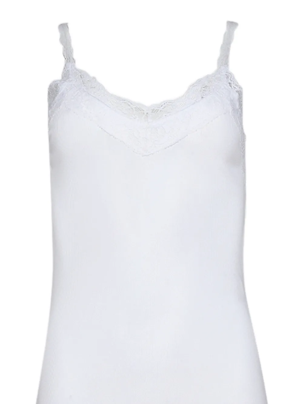 VETEMENTS Mini-jurk met kant Wit