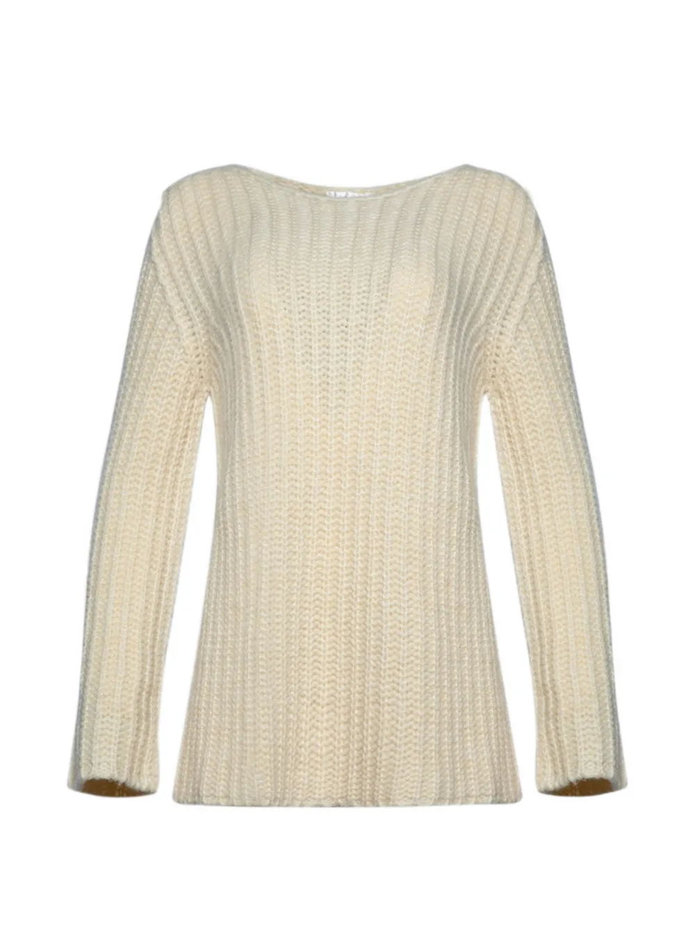 The Row crew-neck sweater - Nude