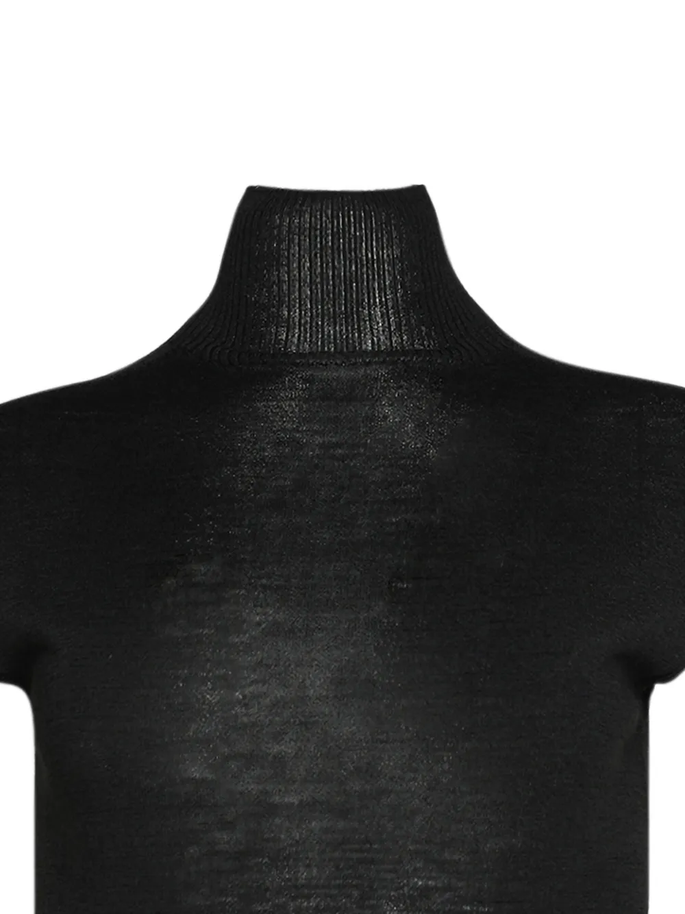 Rick Owens Hemd met col Zwart