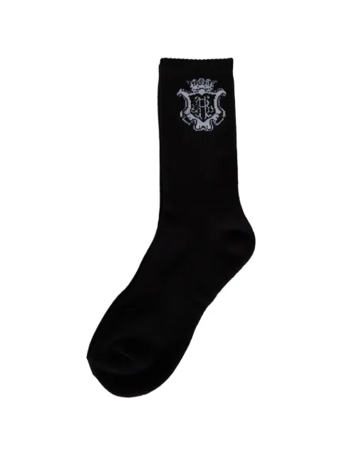RHUDE logo-embellishment socks