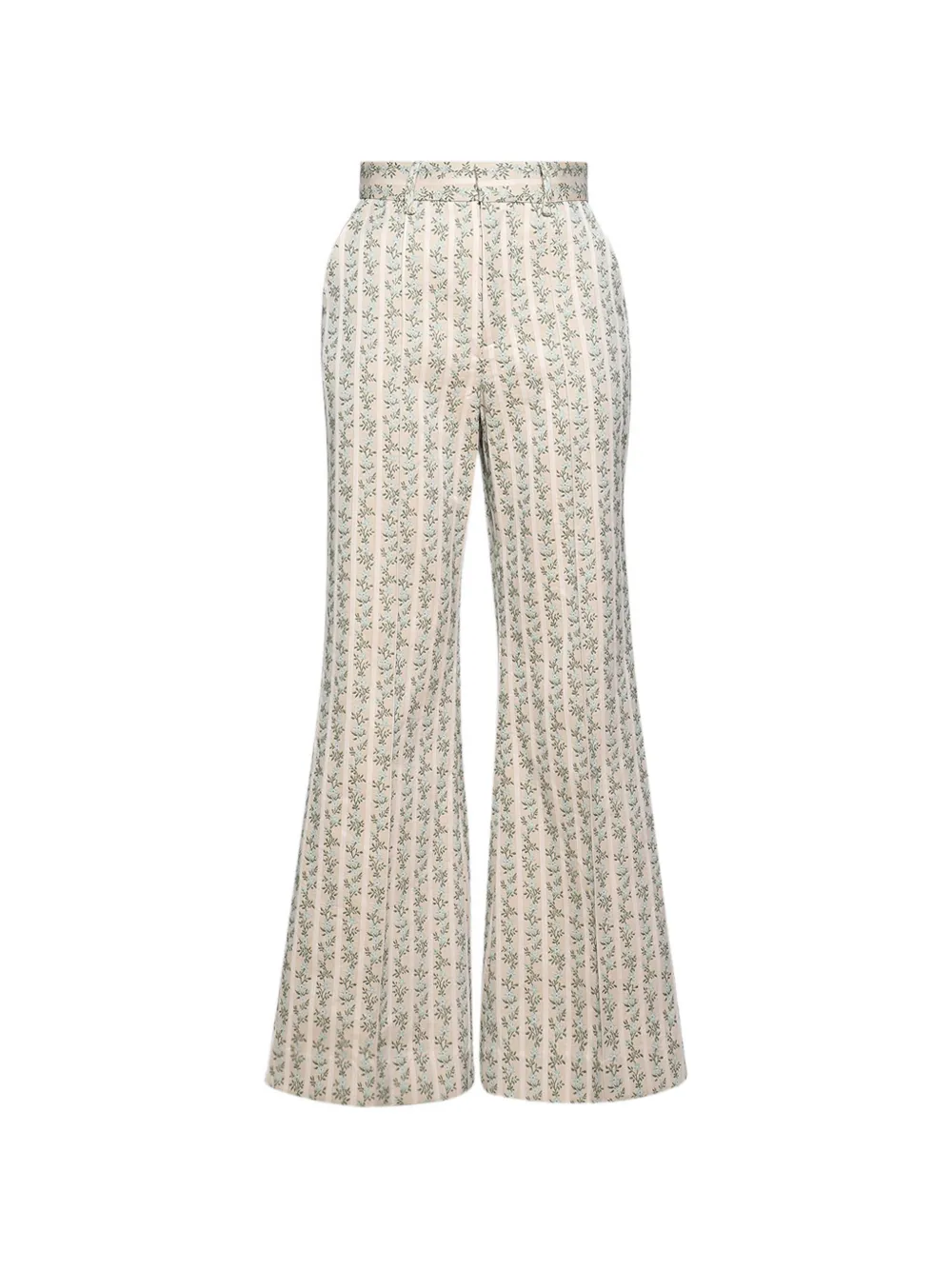 Rosie Assoulin Pantaloni a fiori - Toni neutri