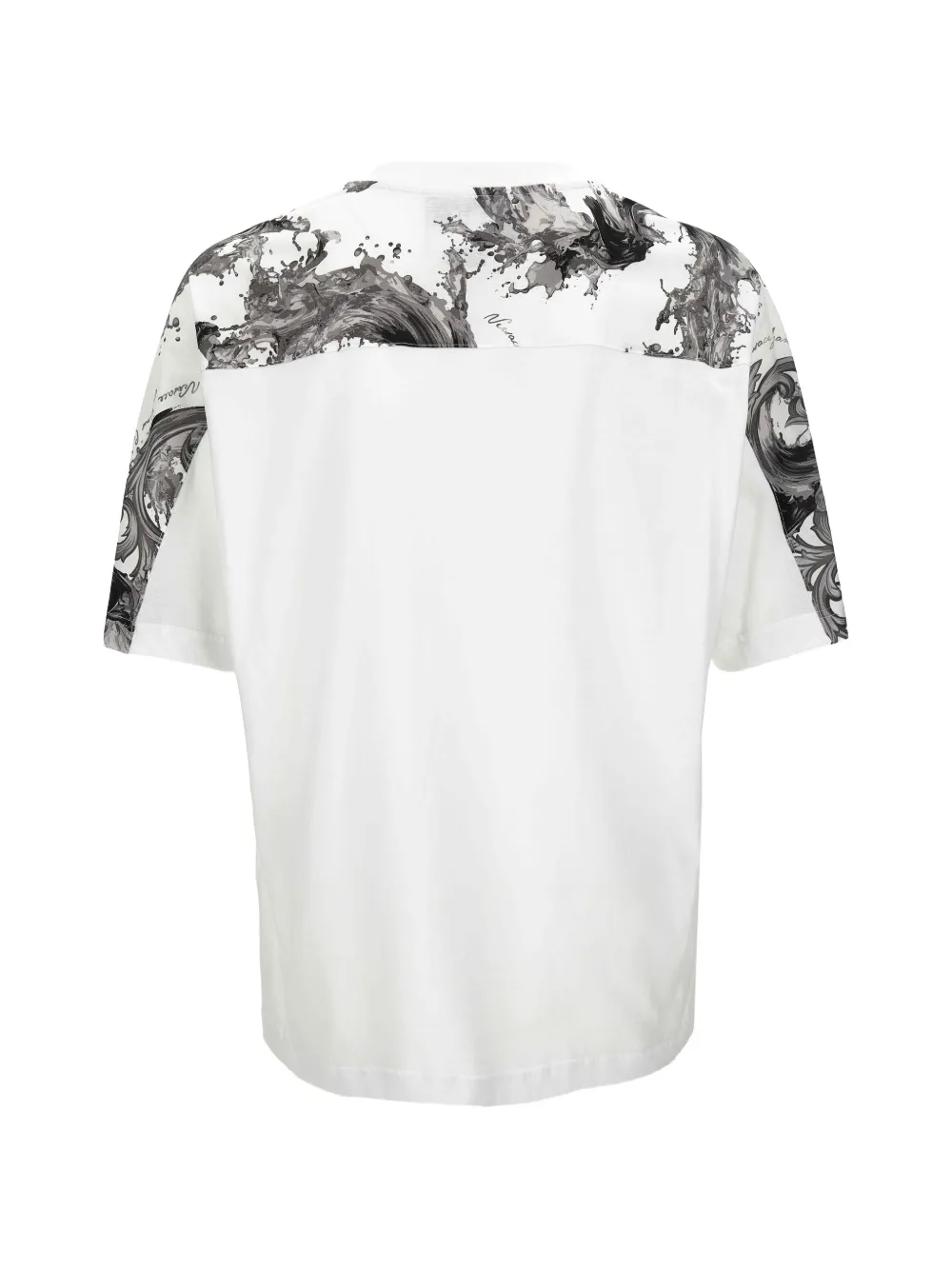 Versace Jeans Couture T-shirt met grafisch vlak Wit