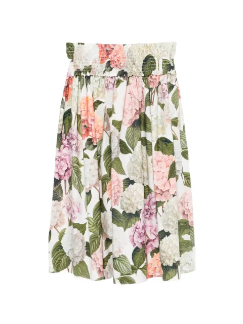 Dolce & Gabbana Kids floral-print skirt