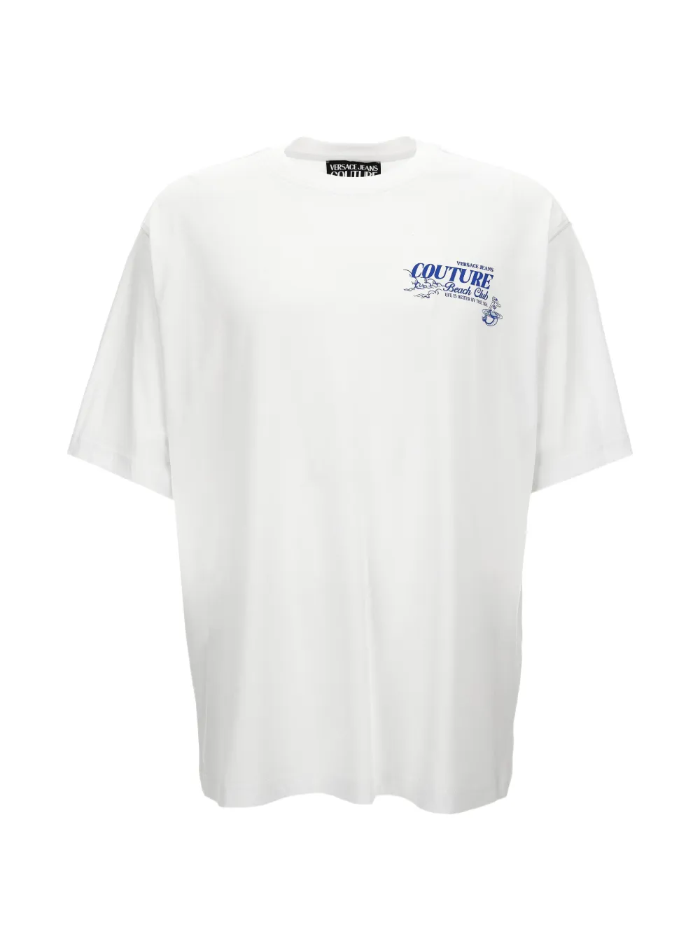 Versace Jeans Couture T-shirt con stampa - Bianco