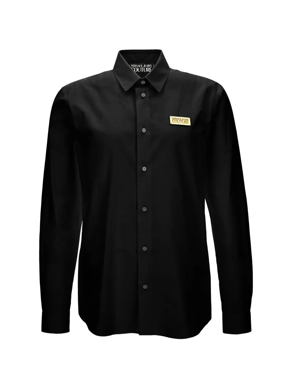 Versace Jeans Couture Camicia con applicazione - Nero