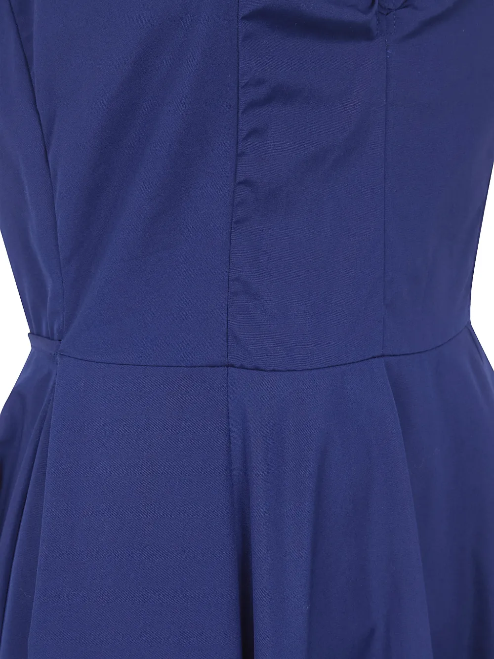 ASPESI Jurk met gestrikte rug Blauw