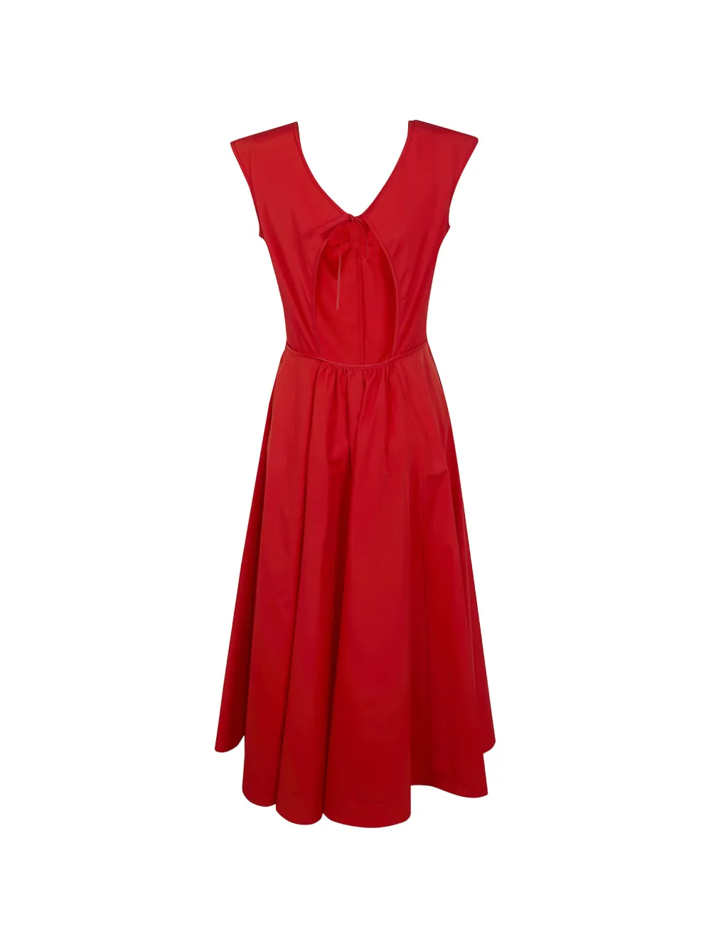  Aspesi Open Back Dress - Red 