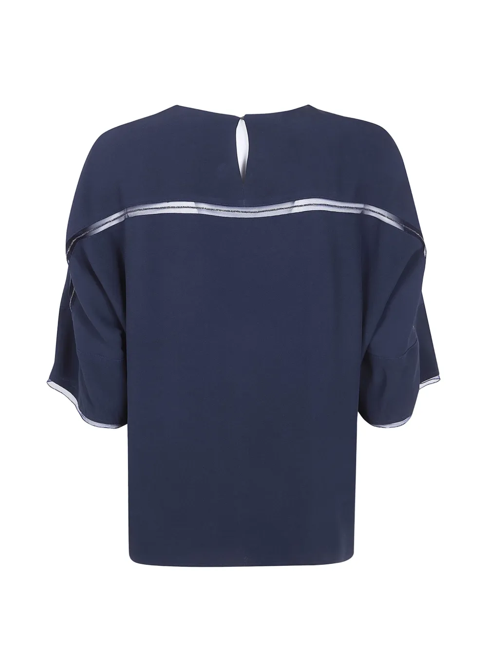 Fabiana Filippi Flared blouse Blauw