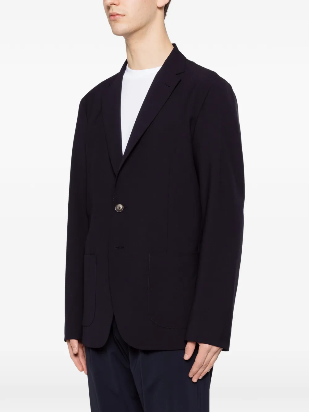  Herno Single-breasted Blazer - Blue 