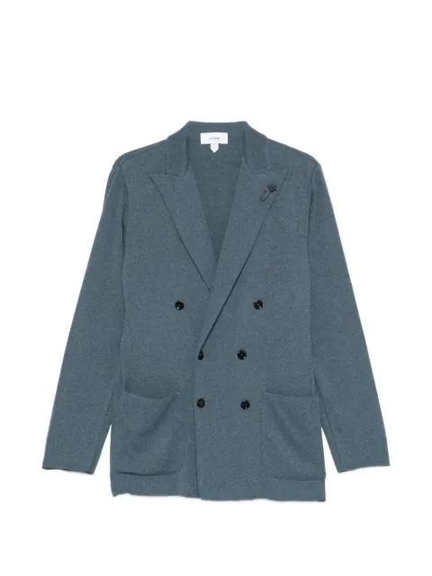 Lardini double-breasted pocket blazer