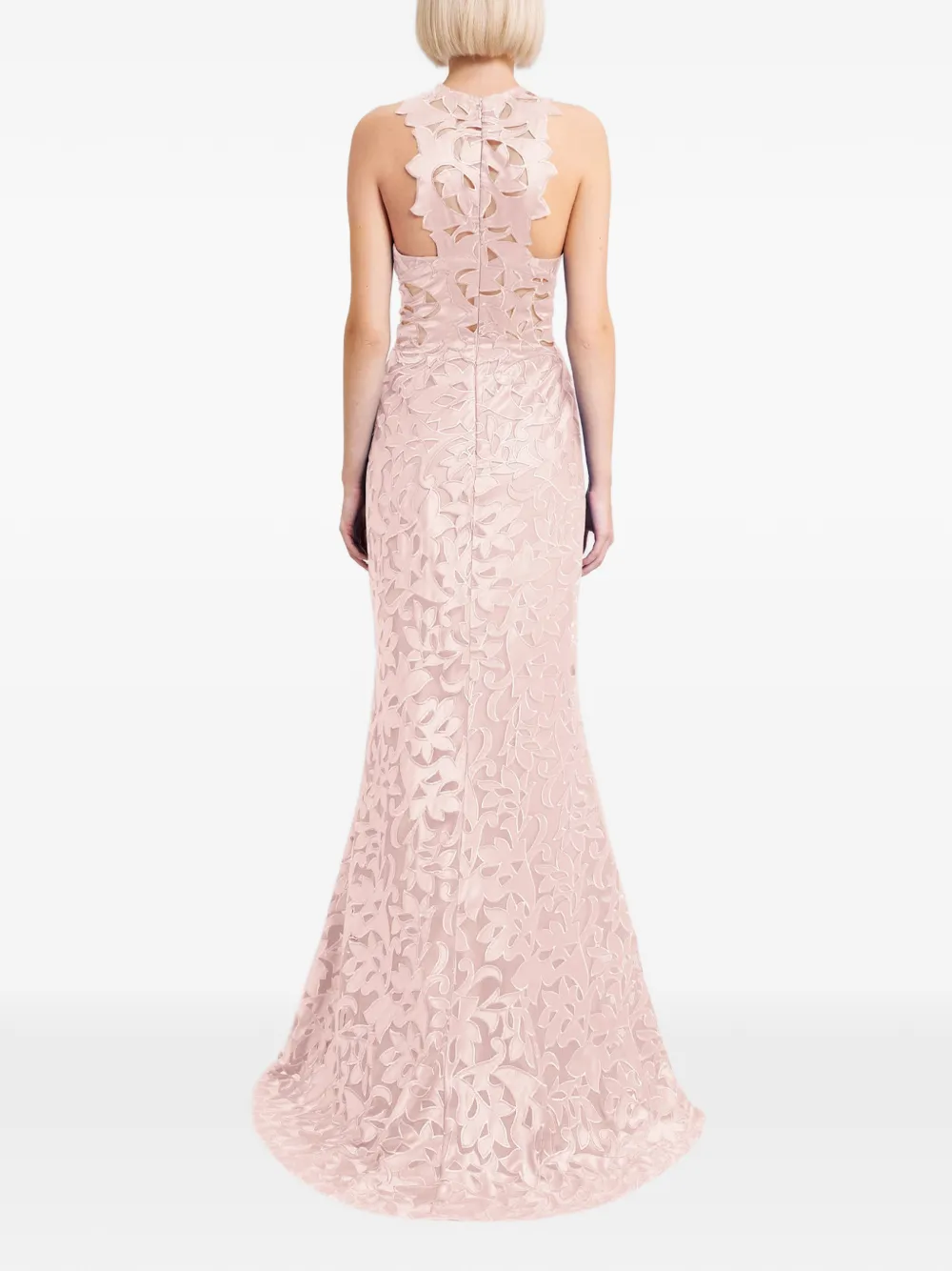 Gemy Maalouf Jurk met bloemenprint Roze