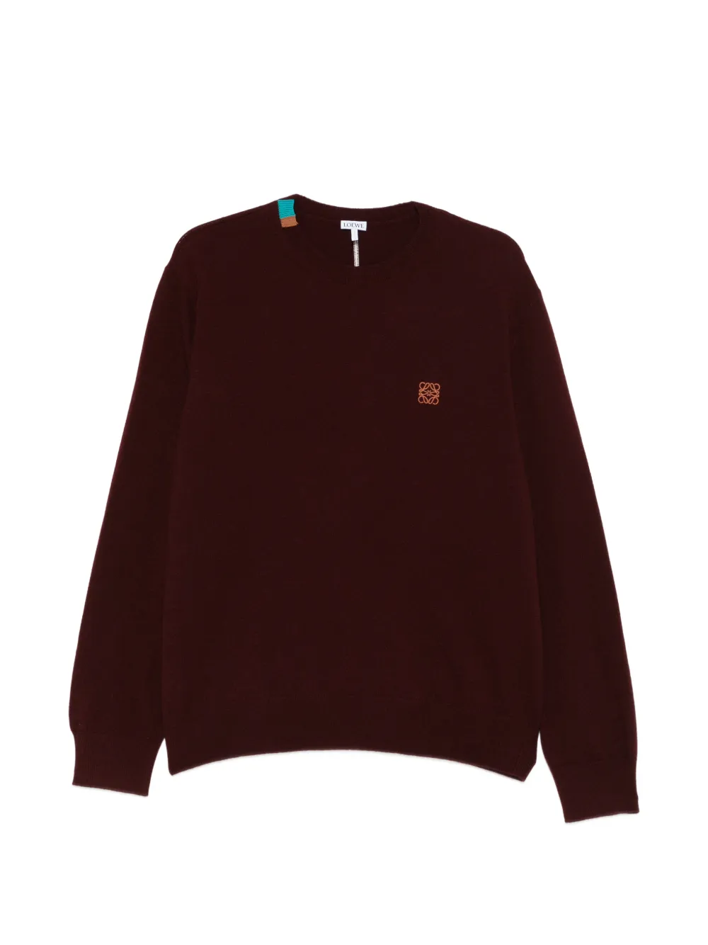 LOEWE logo crewneck sweater - Red