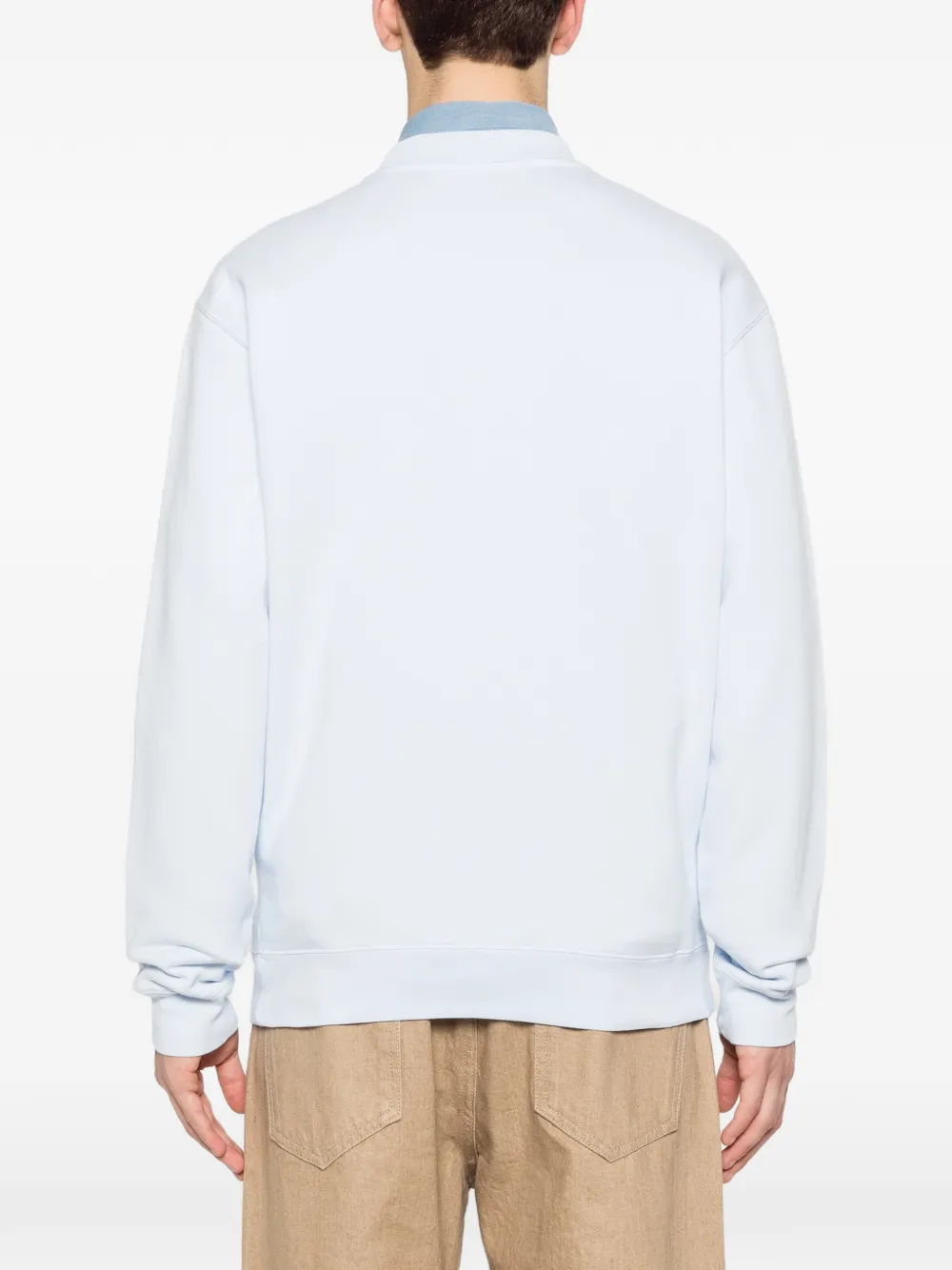 Jacquemus The Gros Grain sweater Blauw