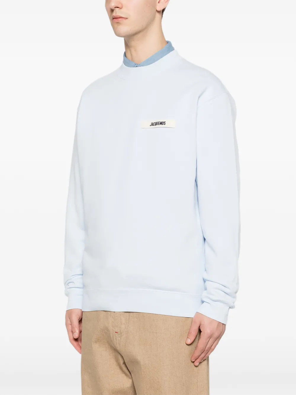  Jacquemus Logo Sweatshirt - Blue 