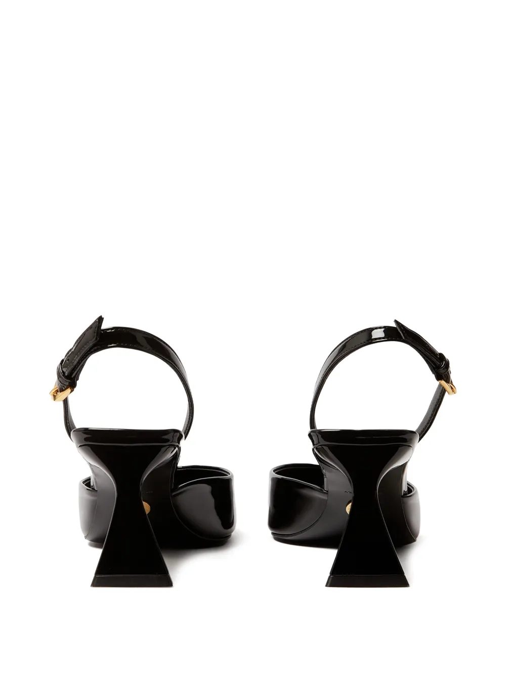 Stella McCartney Pumps met gesp en hak Zwart