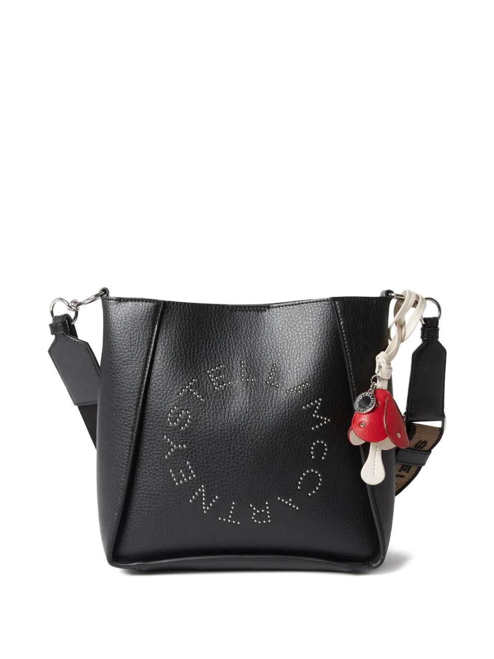 Stella McCartney Sleutelhanger met paddestoel-bedel Beige