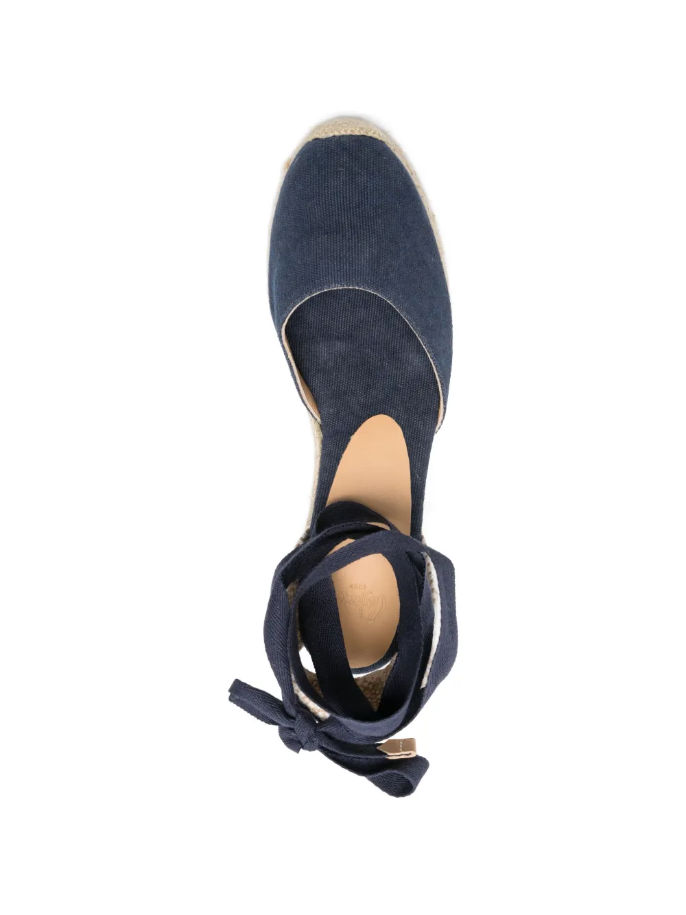 Castañer Carina wedge espadrilles Blauw