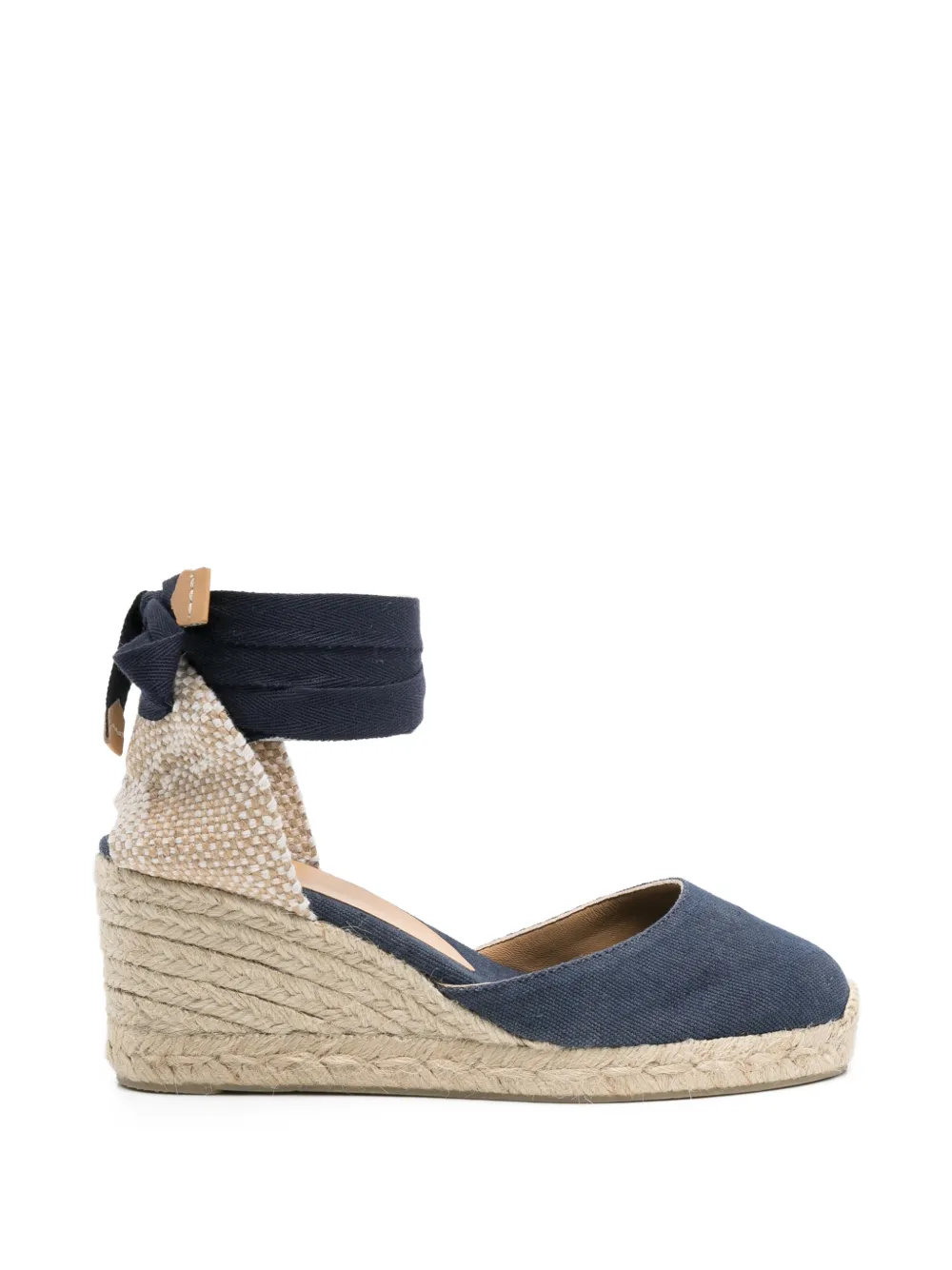 Castañer Carina wedge espadrilles Blauw