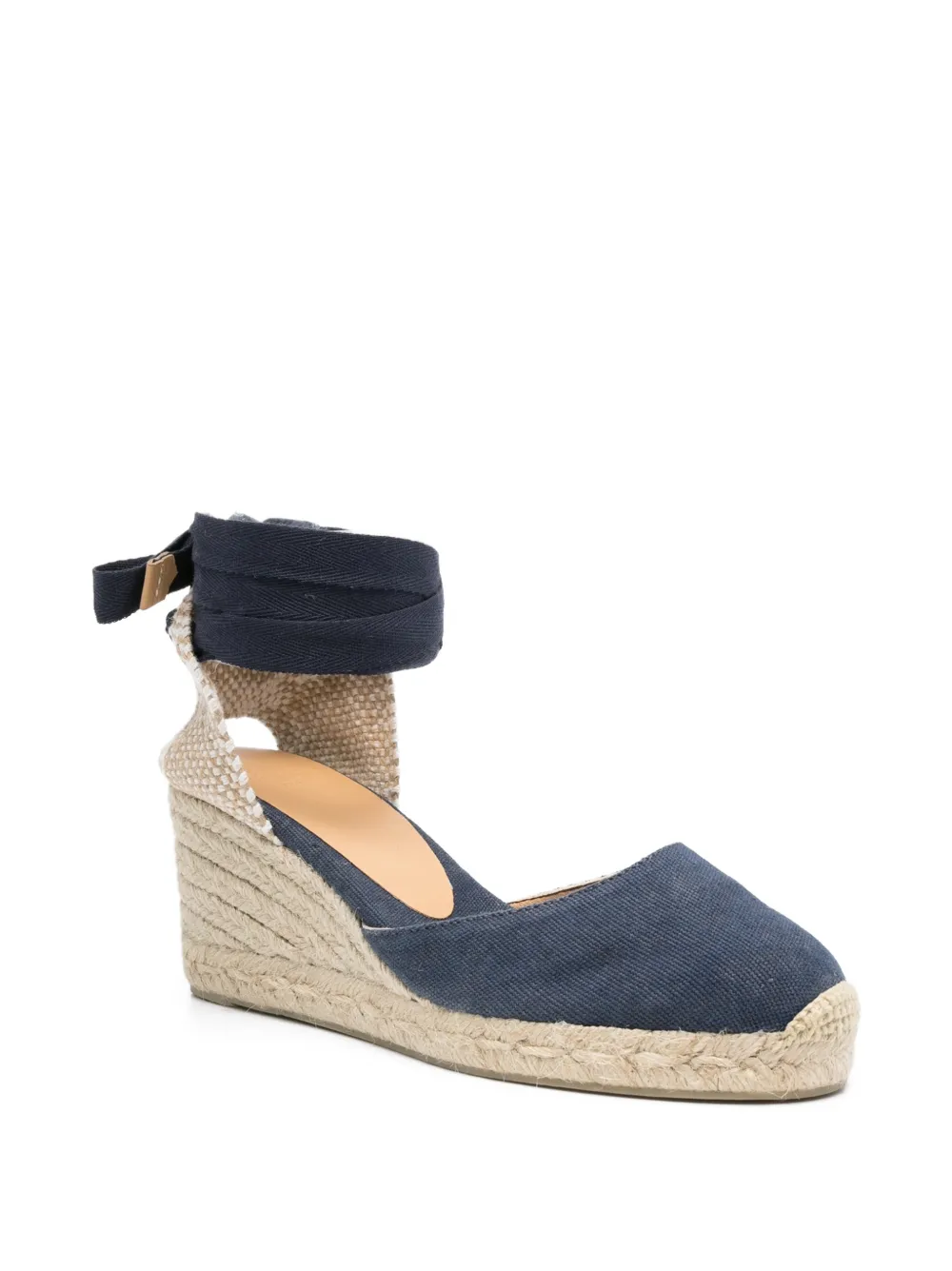 Castañer Carina wedge espadrilles Blauw