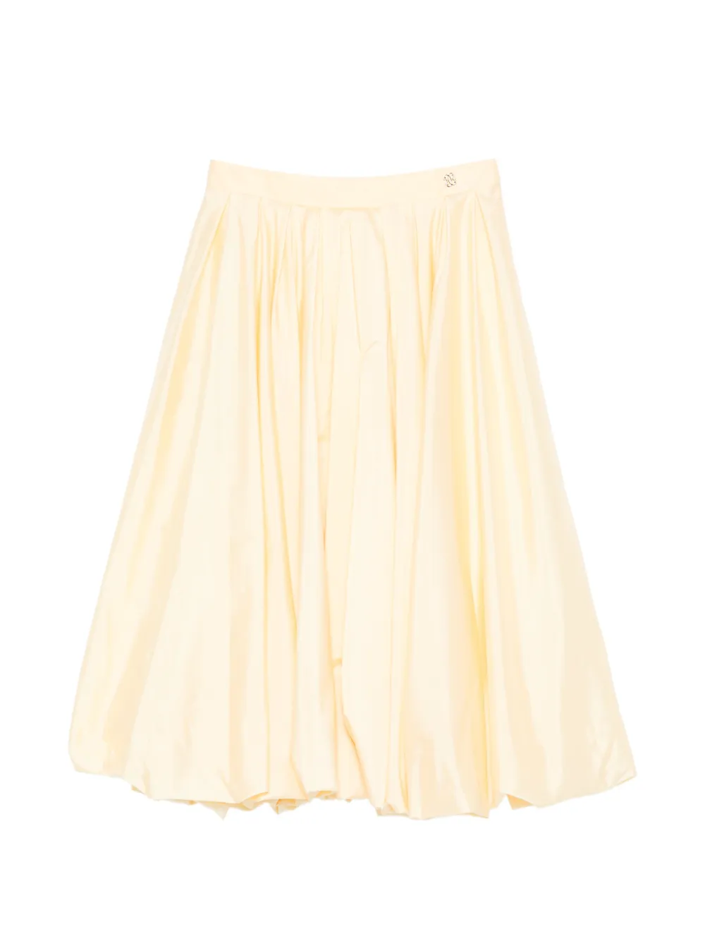 Curiel gathered skirt - Gelb