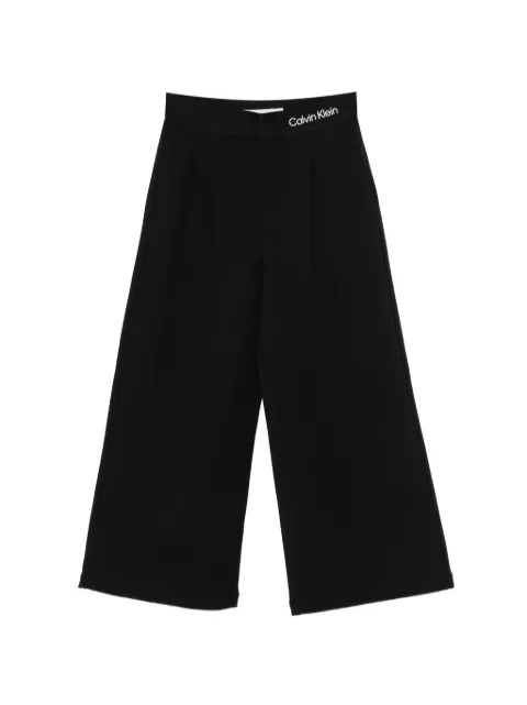 Calvin Klein Kids logo-detail trousers