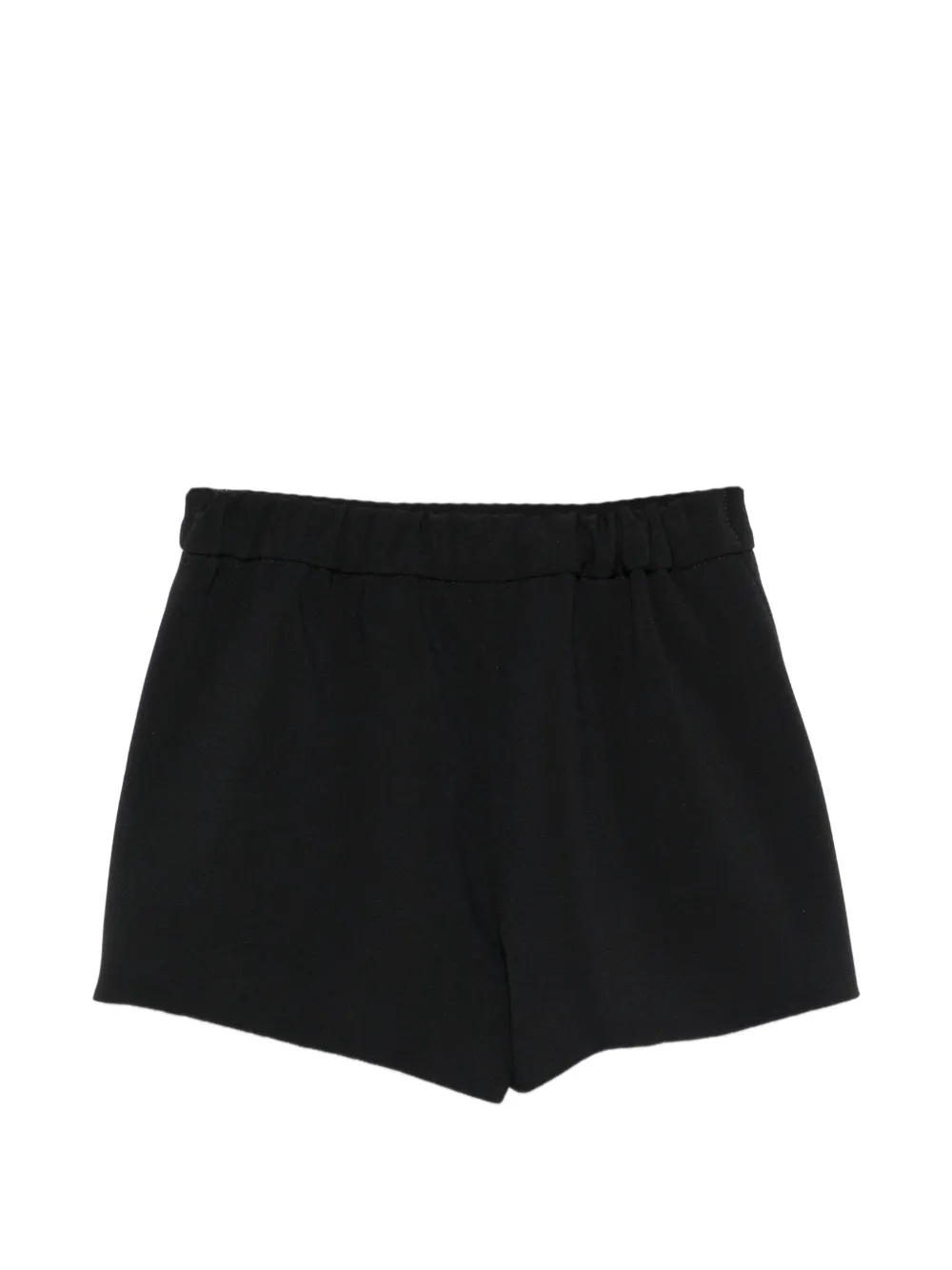 Elisabetta Franchi La Mia Bambina Crêpe shorts Zwart