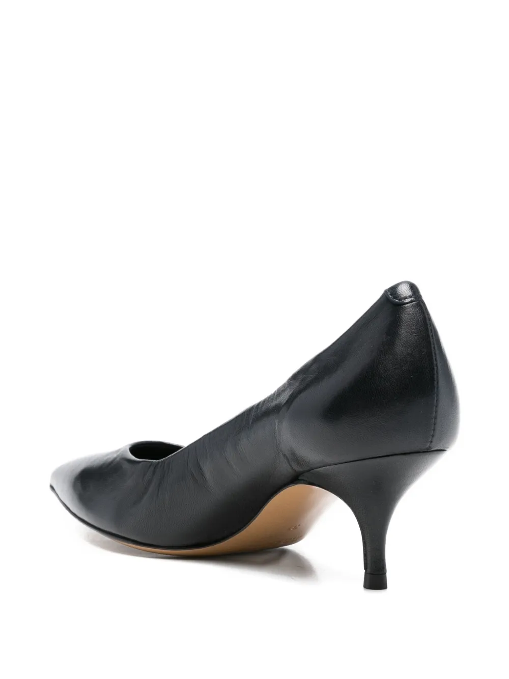GUGLIELMO ROTTA Azelie leren pumps met puntige neus Blauw