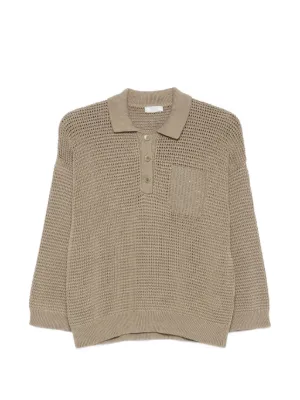 Alexander Wang Prestyled Knit Vest Shirt | Brown | FARFETCH
