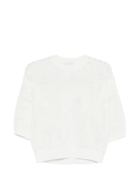 Peserico open-knit sweater
