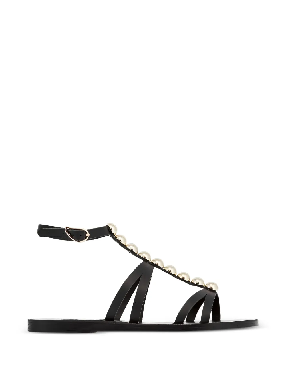 Ancient Greek Sandals Akrivi stud-embellished sandals Zwart