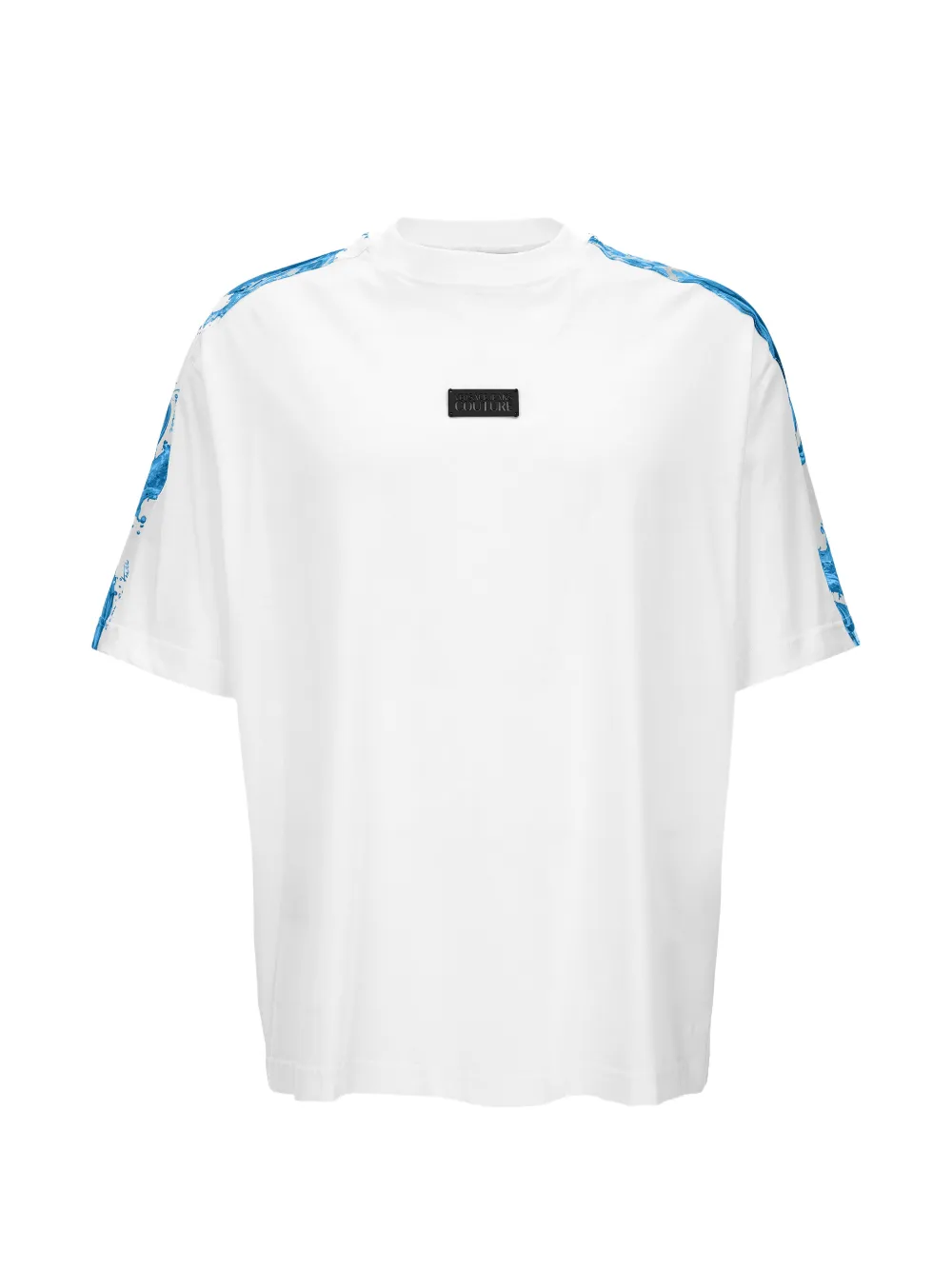 Versace Jeans Couture T-shirt con inserti - Bianco