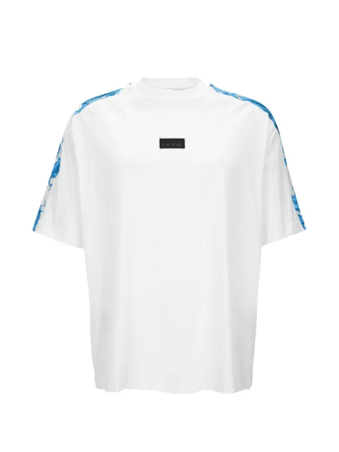 Versace Jeans Couture pattern-panel T-shirt
